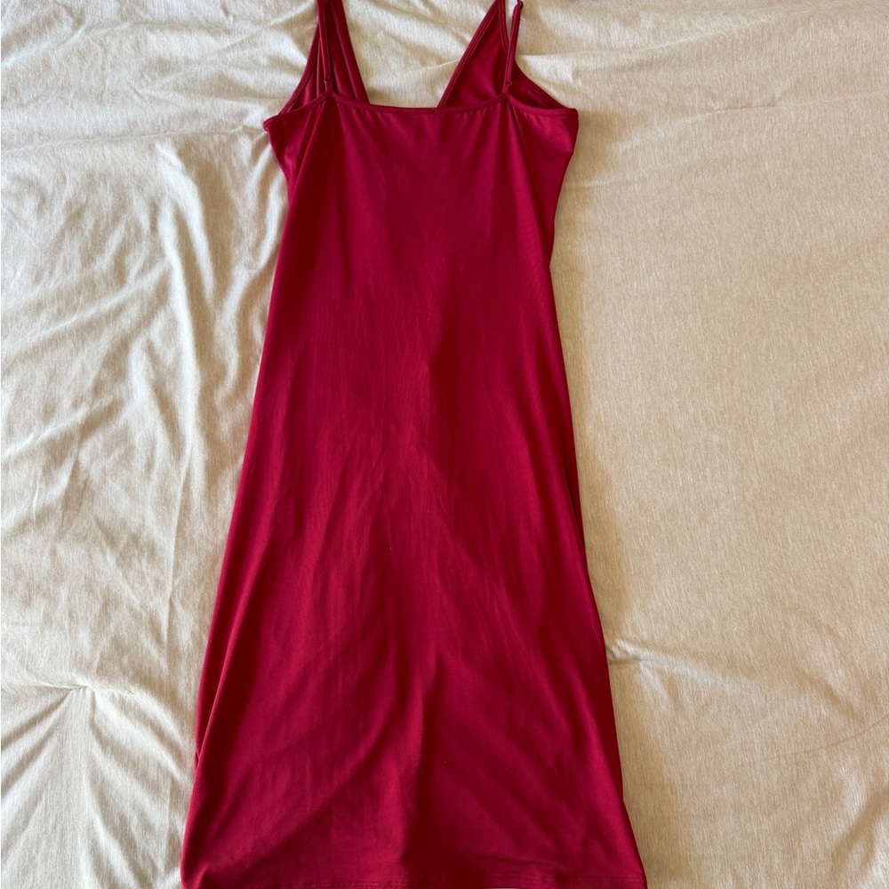 Fashion Nova Red Shanghai Dress - Picture 5 of 7
